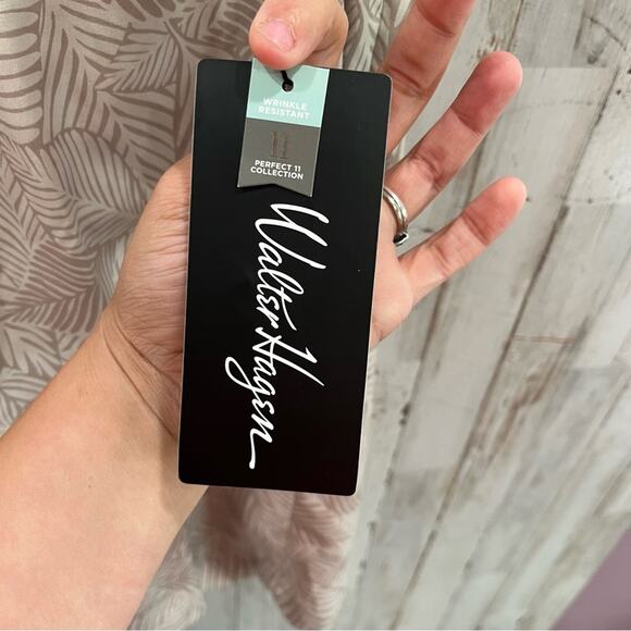 NWT Walter Hagen Perfect 11 Flat Front 10” Inseam Golf Shorts Leaves Print - Picture 5 of 7